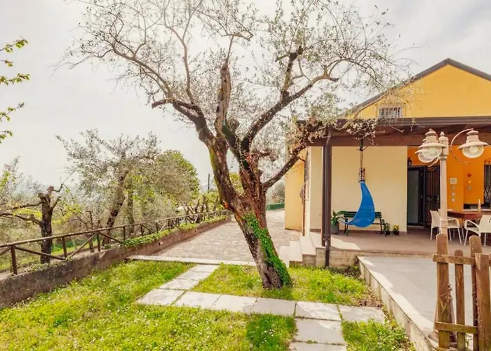 Villa Panoramic With Exclusive Pool In Irpinia Lapio
